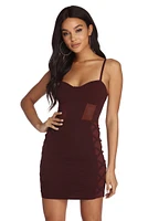 Bombshell Babe Mini Dress
