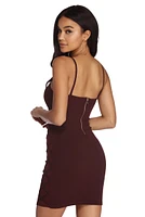 Bombshell Babe Mini Dress