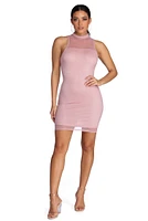Glitter Infusion Mini Dress