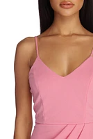 Pleat It Wrap Dress