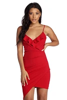 Radiant Rhinestones Mini Dress