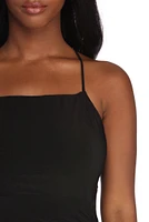 Sultry And Strappy Mini Dress