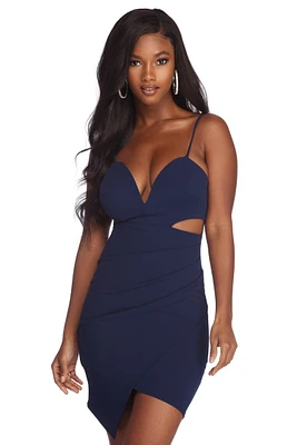 Fresh Cut Asymmetrical Dress
