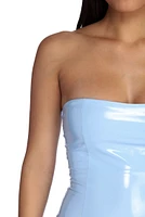 Baby Spice Strapless Mini Dress