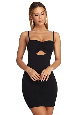 Sultry Styles Mini Dress