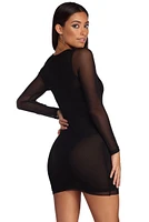 Catch Of The Night Mini Dress