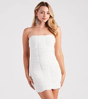 All About That Mesh Mini Dress