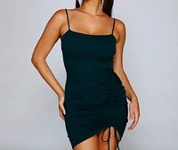 Ready To Ruche Mini Dress