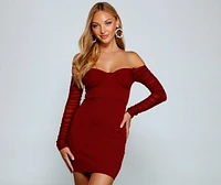 Mesmerize Mesh Bodycon Dress