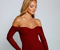 Mesmerize Mesh Bodycon Dress