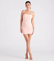 All About That Mesh Mini Dress
