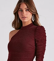 Truly Special Glitter Knit Bodycon Dress