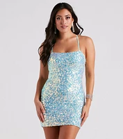 Glam Up Your Look Sequin Mini Dress