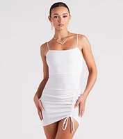 Ready To Ruche Mini Dress