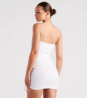 Ready To Ruche Mini Dress