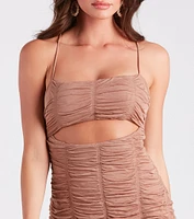 Keep It Sultry Cutout Bodycon Mini Dress