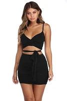 Simple Attraction Crop Top