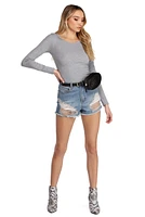 Ruched And Ready Top