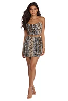 Shake It Off Sequin Crop Top