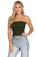 Smock It Up Tube Top