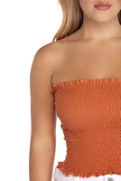 Smock It Up Tube Top