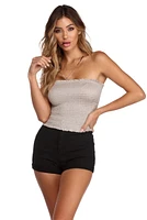 Smock It Up Tube Top