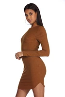 Always On Knit Mini Dress