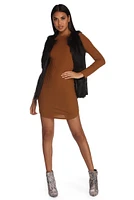 Always On Knit Mini Dress