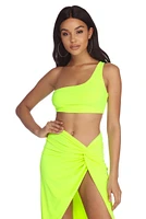 Bright And Early Crop Top