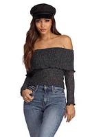 Set Me Off Knit Top