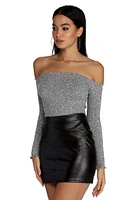 Up My Frills Knit Top