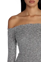 Up My Frills Knit Top
