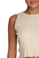 Let It Glow Crop Top