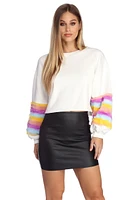 Unicorn Style Pullover Top
