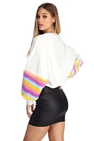 Unicorn Style Pullover Top
