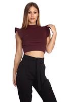 Show Some Class Ruffle Blouse