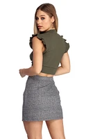 Show Some Class Ruffle Blouse