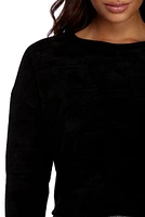Chenille With You Pullover Top
