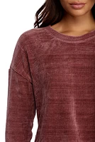 Chenille With You Pullover Top