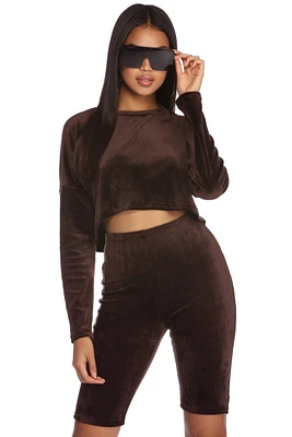 Glam And Sporty Crop Top