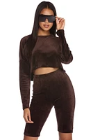 Glam And Sporty Crop Top