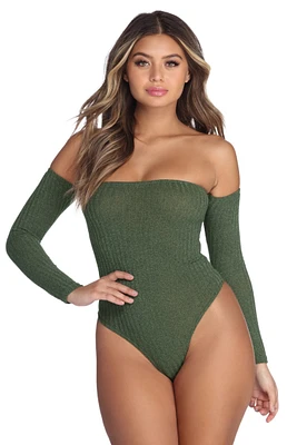 Get With It Knit Bodysuit