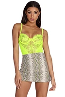 For Your Eyes Only Bodysuit