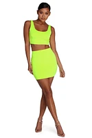 Keeping Up With Basics Crop Top