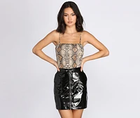 Snake It Til You Make Bodysuit