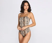 Snake It Til You Make Bodysuit