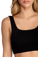 Smock Star Crop Top