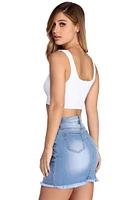 Smock Star Crop Top