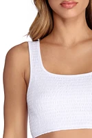 Smock Star Crop Top
