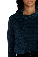 Corduroy Cropped Sweater